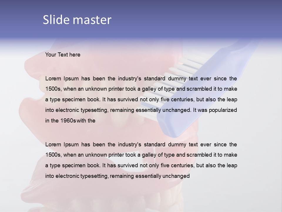 Metal Unfinished Site PowerPoint Template