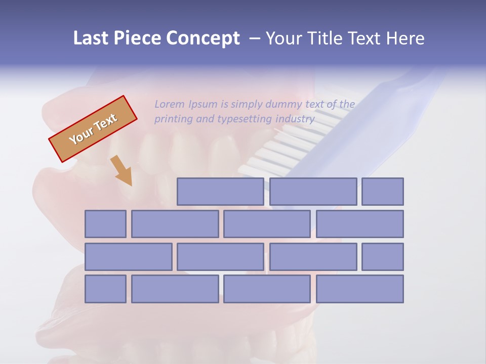 Metal Unfinished Site PowerPoint Template