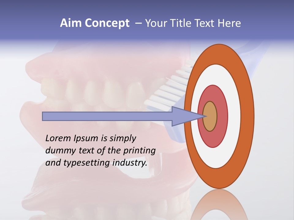 Metal Unfinished Site PowerPoint Template