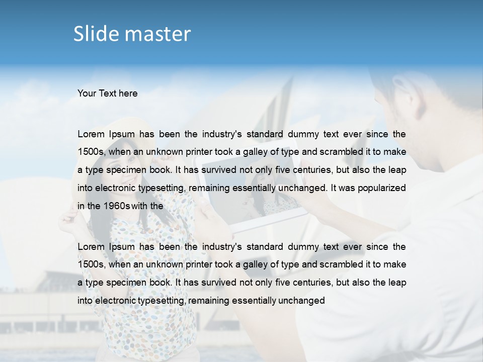 Business Concrete Cement PowerPoint Template