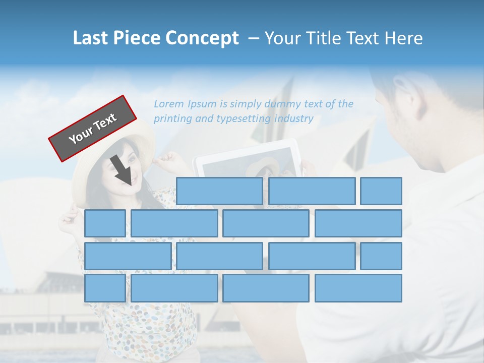 Business Concrete Cement PowerPoint Template