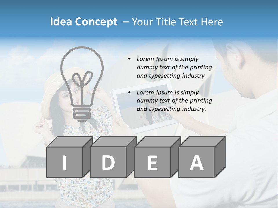 Business Concrete Cement PowerPoint Template
