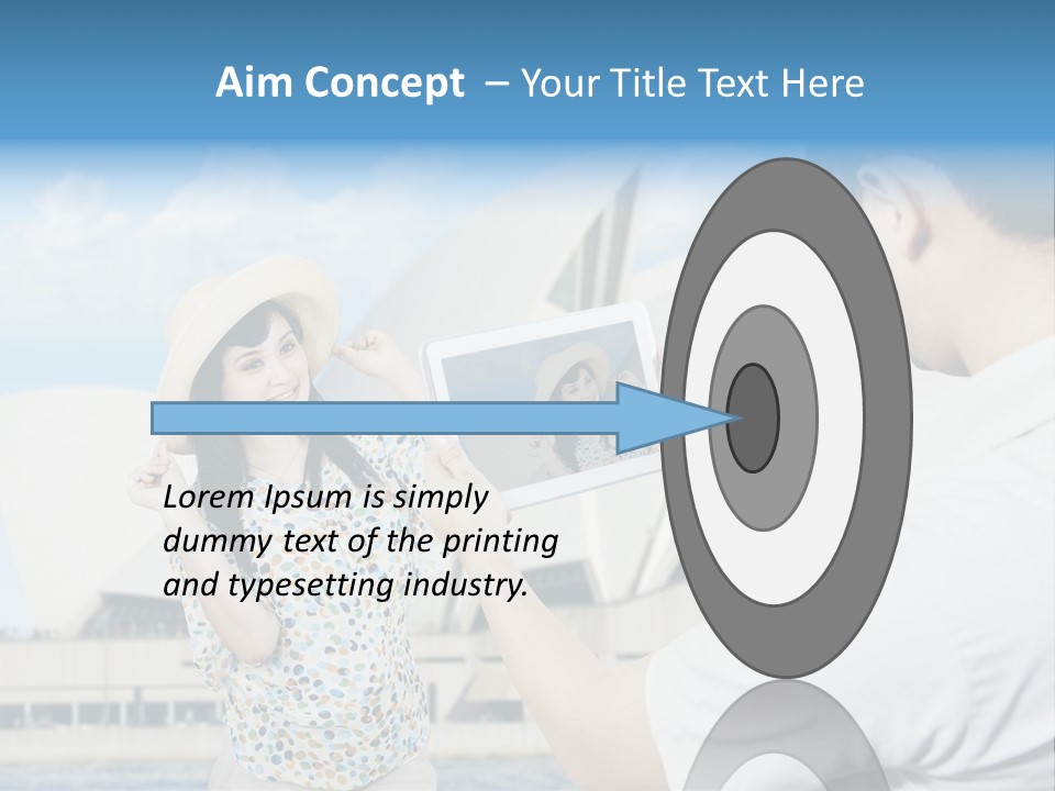 Business Concrete Cement PowerPoint Template