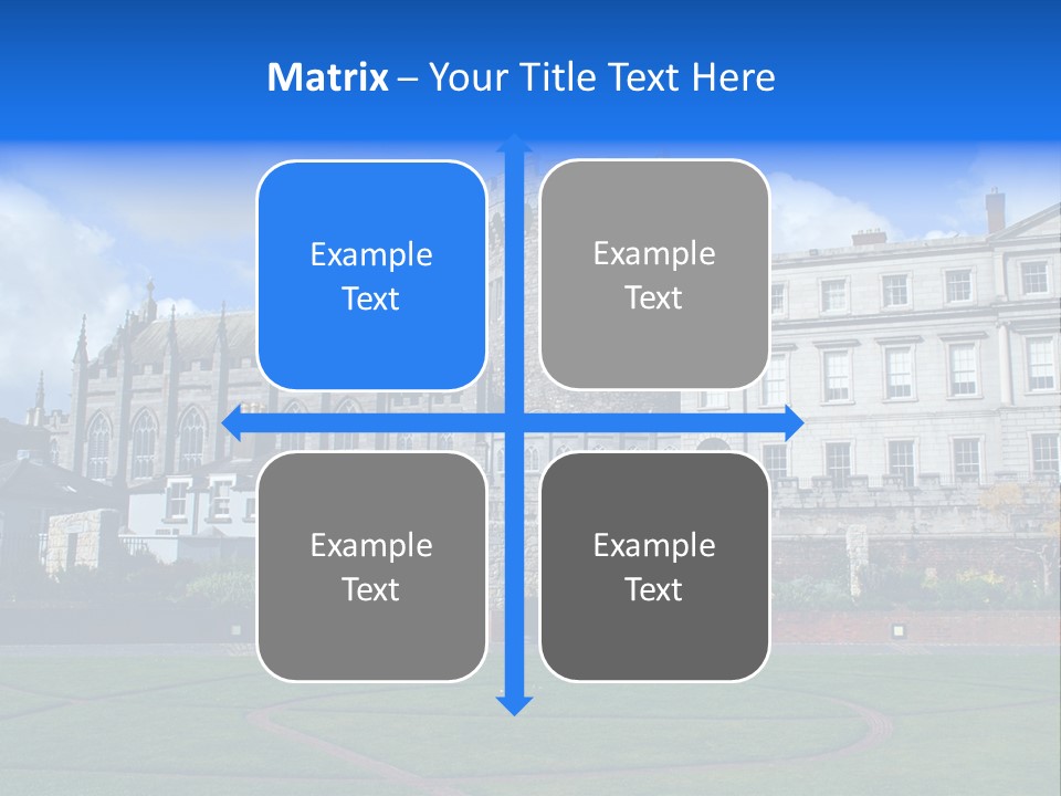 Job Skyscraper Stand PowerPoint Template