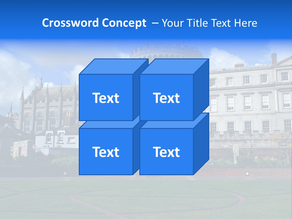 Job Skyscraper Stand PowerPoint Template