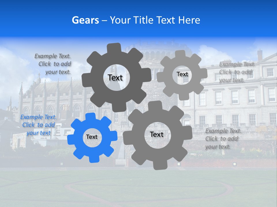 Job Skyscraper Stand PowerPoint Template