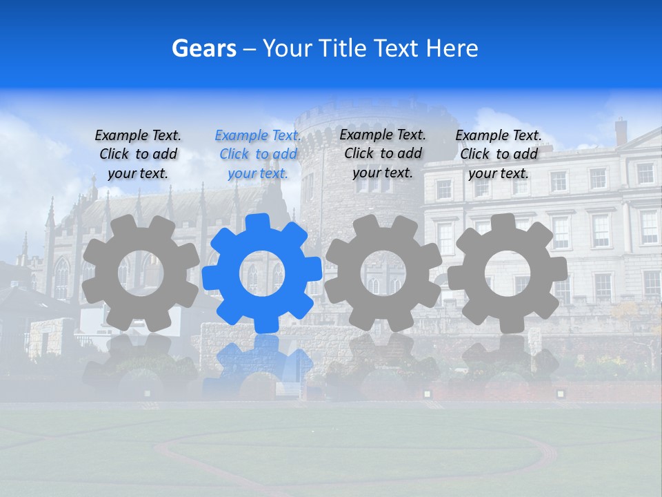 Job Skyscraper Stand PowerPoint Template