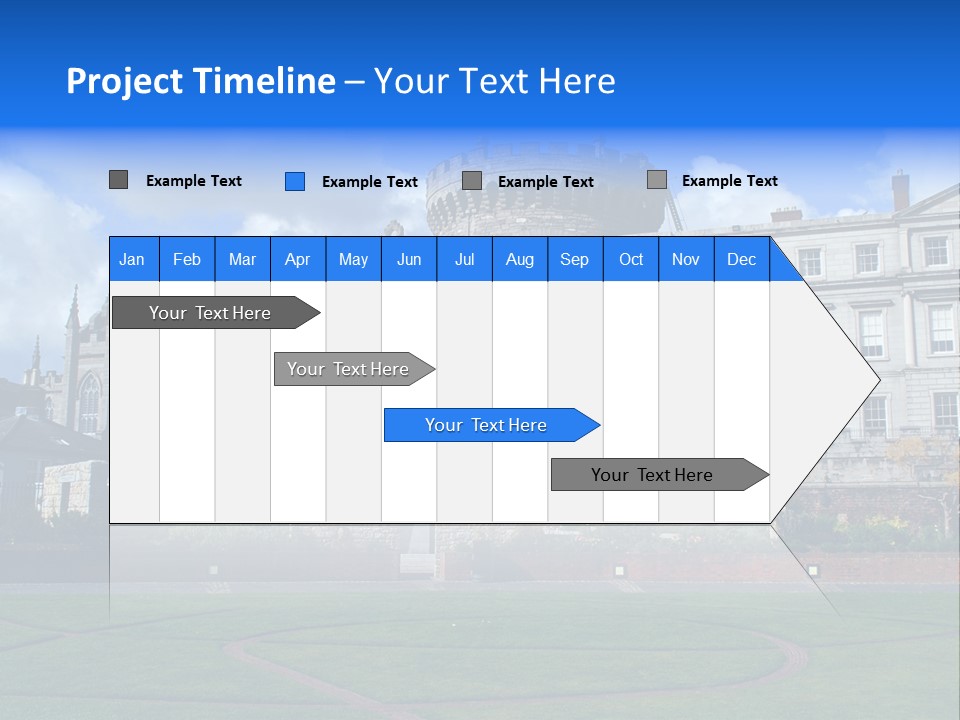 Job Skyscraper Stand PowerPoint Template