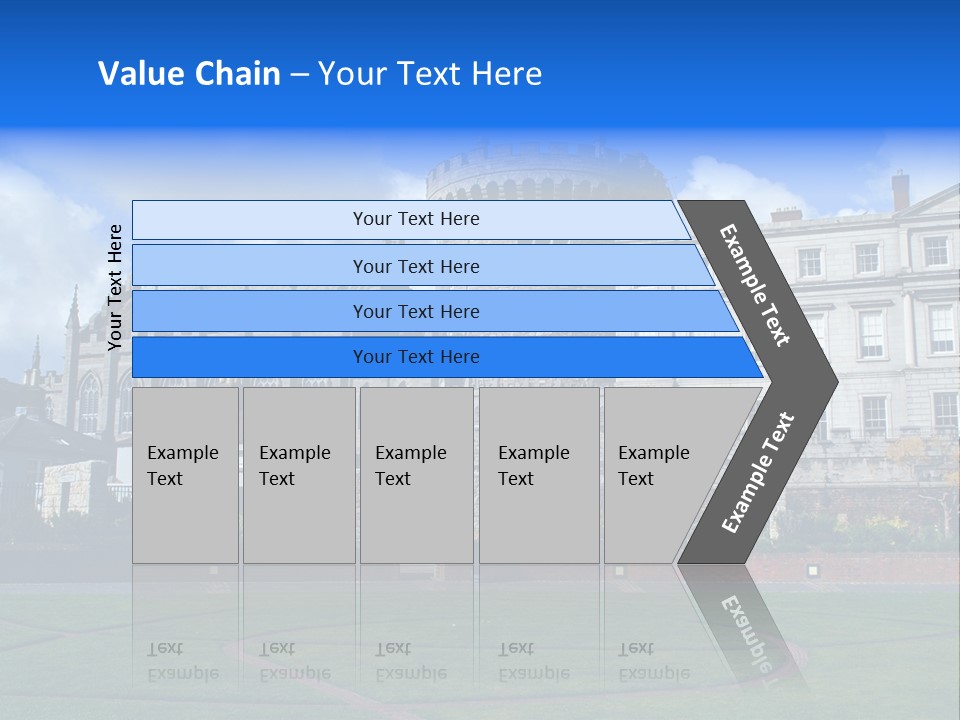 Job Skyscraper Stand PowerPoint Template