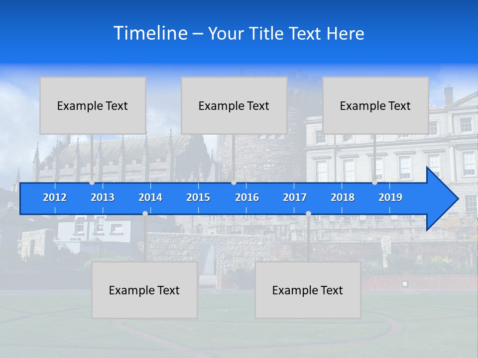 Job Skyscraper Stand PowerPoint Template