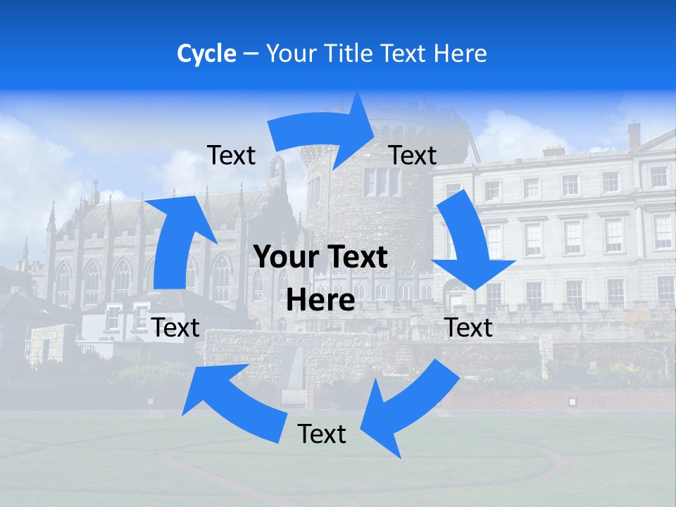 Job Skyscraper Stand PowerPoint Template