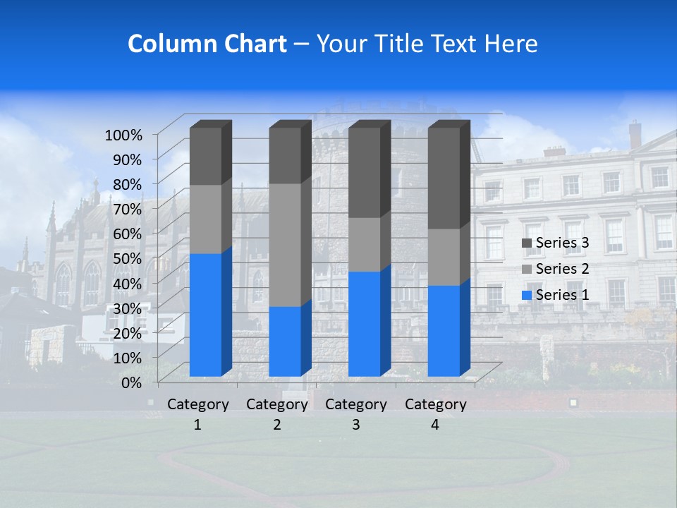 Job Skyscraper Stand PowerPoint Template
