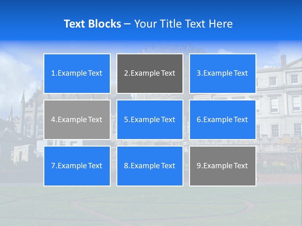 Job Skyscraper Stand PowerPoint Template