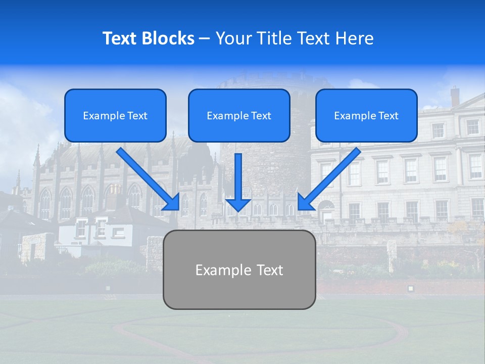 Job Skyscraper Stand PowerPoint Template