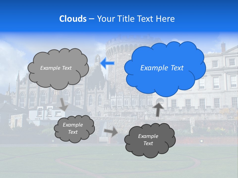 Job Skyscraper Stand PowerPoint Template