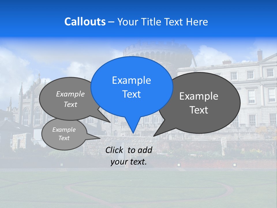 Job Skyscraper Stand PowerPoint Template
