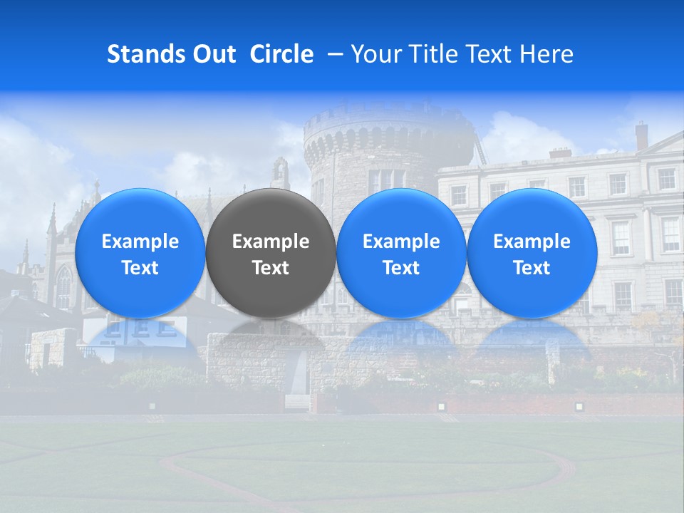 Job Skyscraper Stand PowerPoint Template