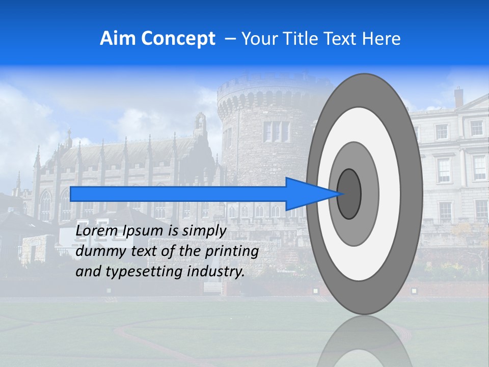 Job Skyscraper Stand PowerPoint Template