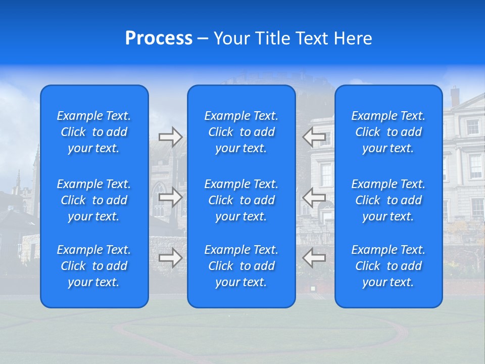 Job Skyscraper Stand PowerPoint Template