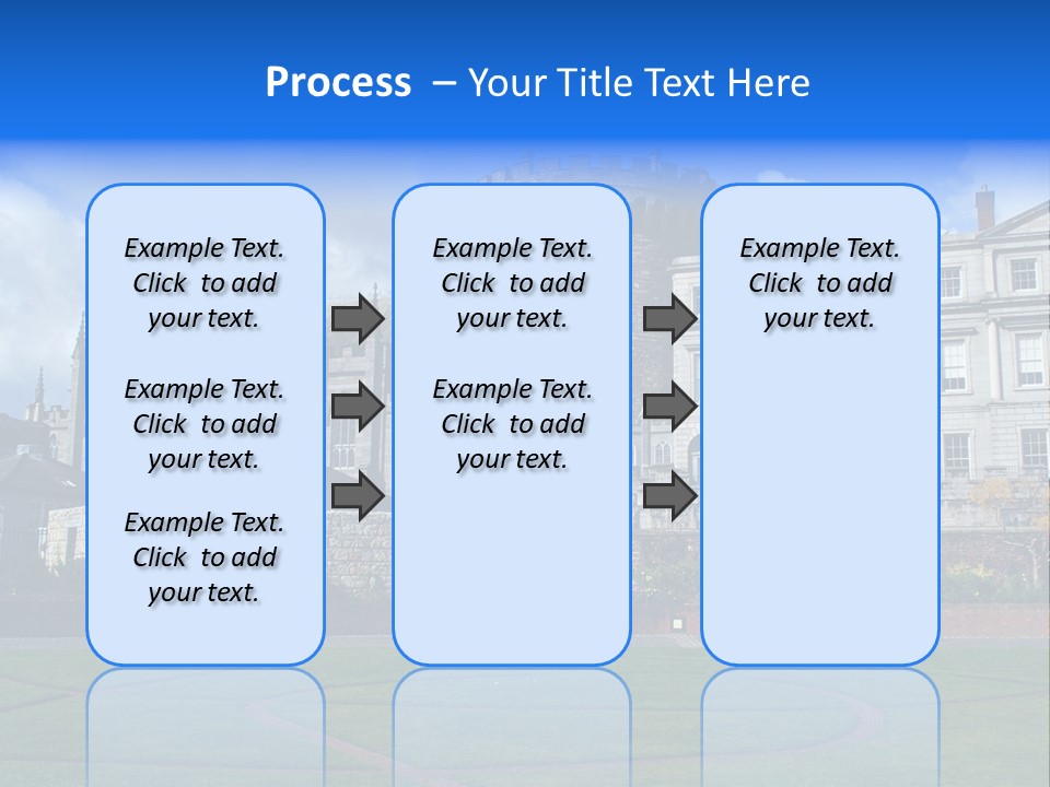 Job Skyscraper Stand PowerPoint Template
