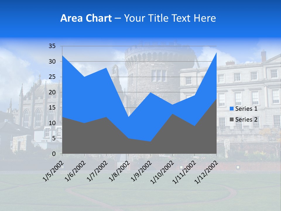 Job Skyscraper Stand PowerPoint Template