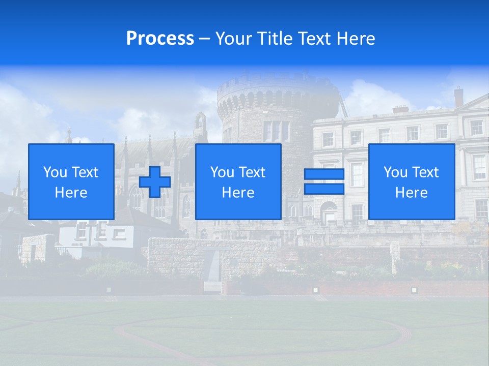 Job Skyscraper Stand PowerPoint Template