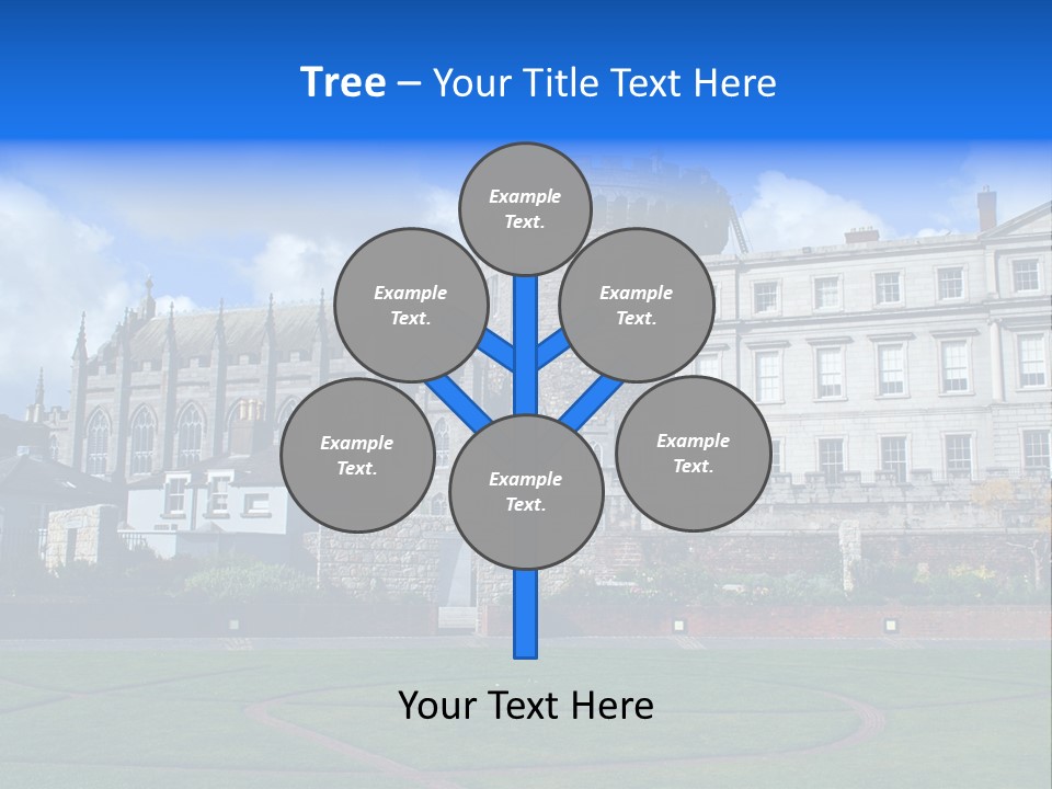 Job Skyscraper Stand PowerPoint Template