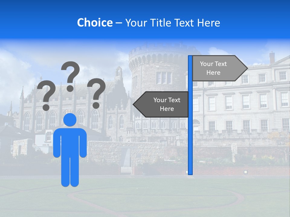Job Skyscraper Stand PowerPoint Template