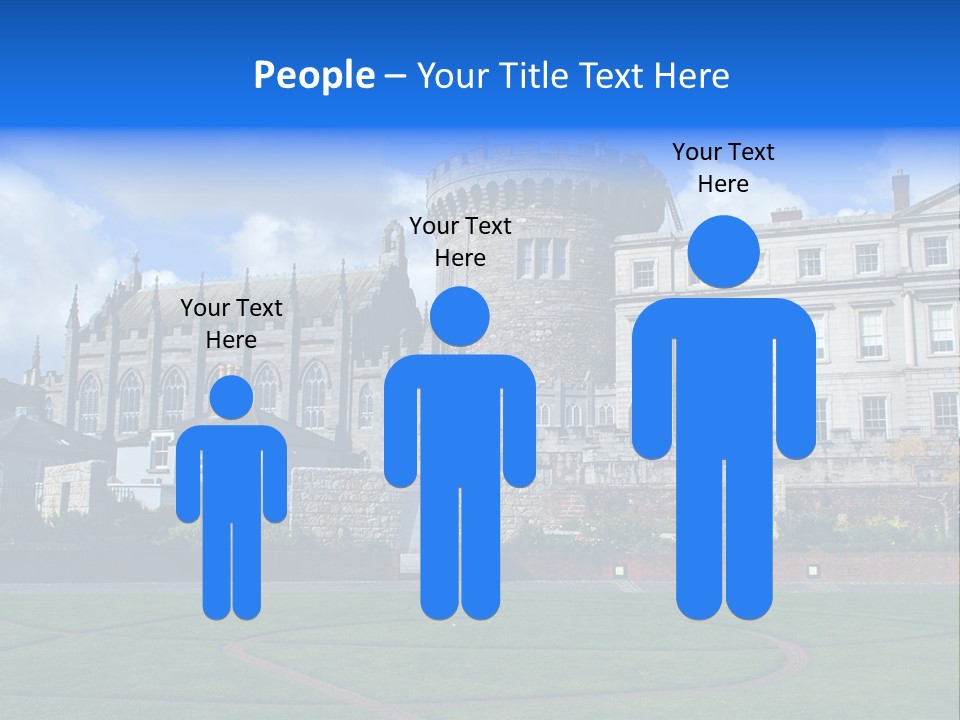 Job Skyscraper Stand PowerPoint Template