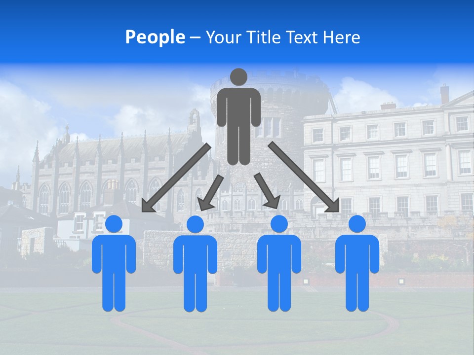 Job Skyscraper Stand PowerPoint Template