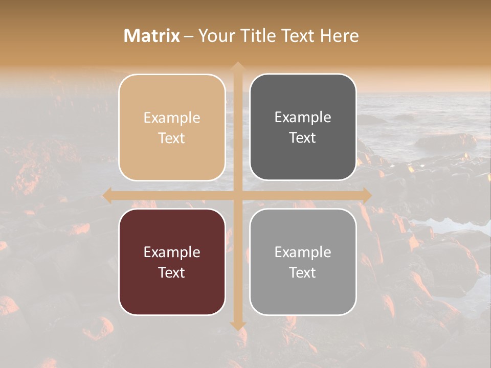 Metal House Transit PowerPoint Template