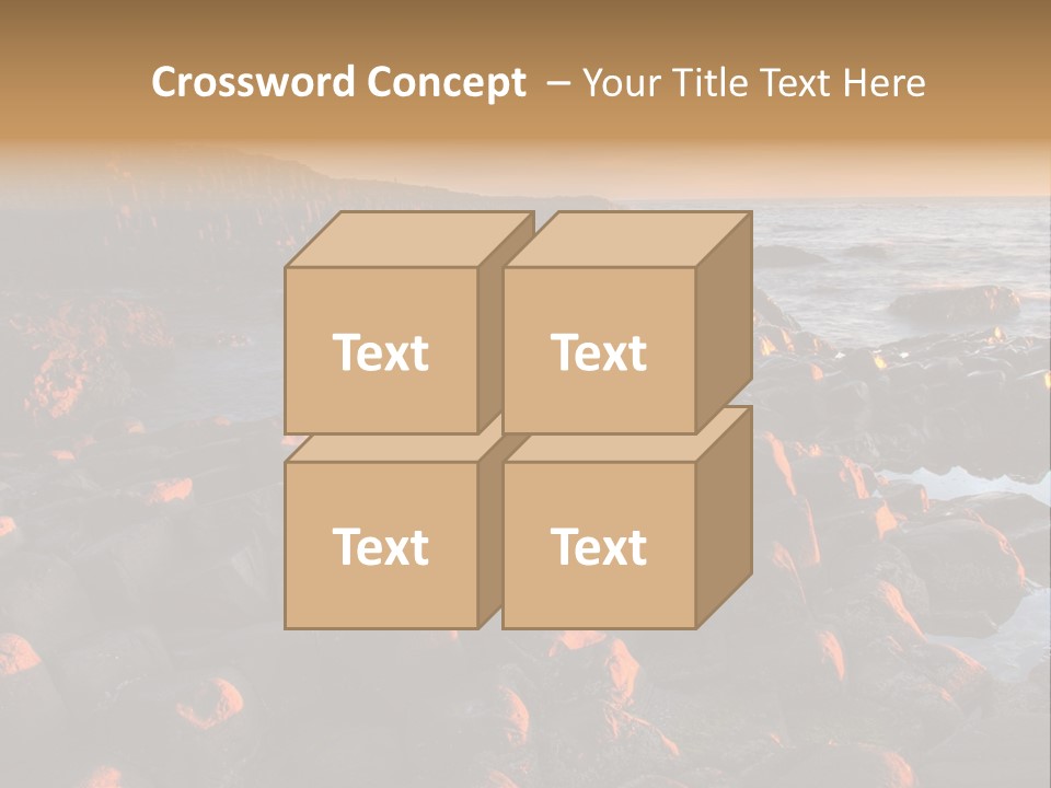 Metal House Transit PowerPoint Template