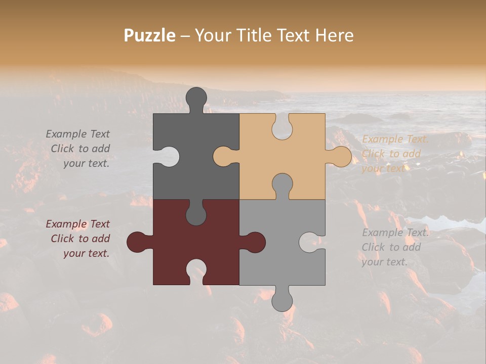 Metal House Transit PowerPoint Template