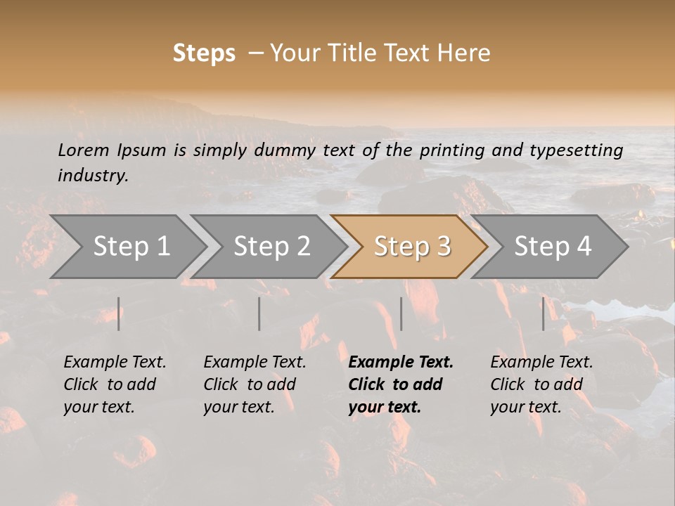 Metal House Transit PowerPoint Template