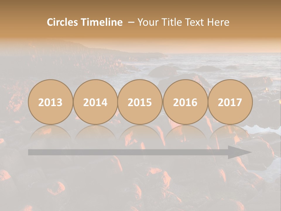 Metal House Transit PowerPoint Template