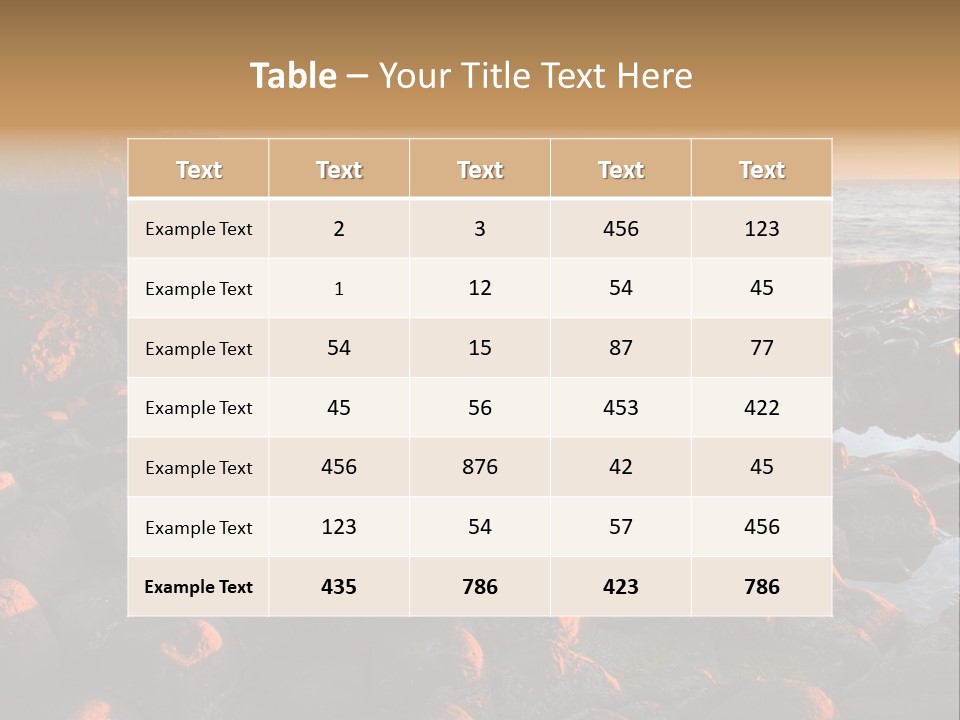 Metal House Transit PowerPoint Template