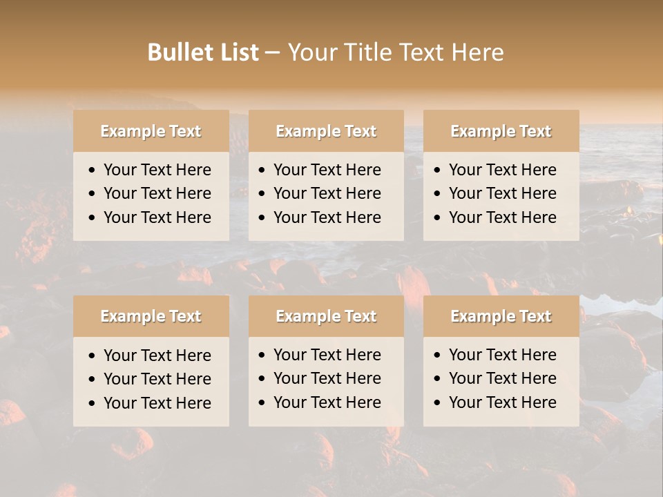 Metal House Transit PowerPoint Template
