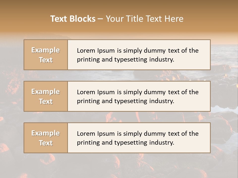 Metal House Transit PowerPoint Template