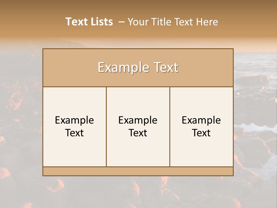 Metal House Transit PowerPoint Template