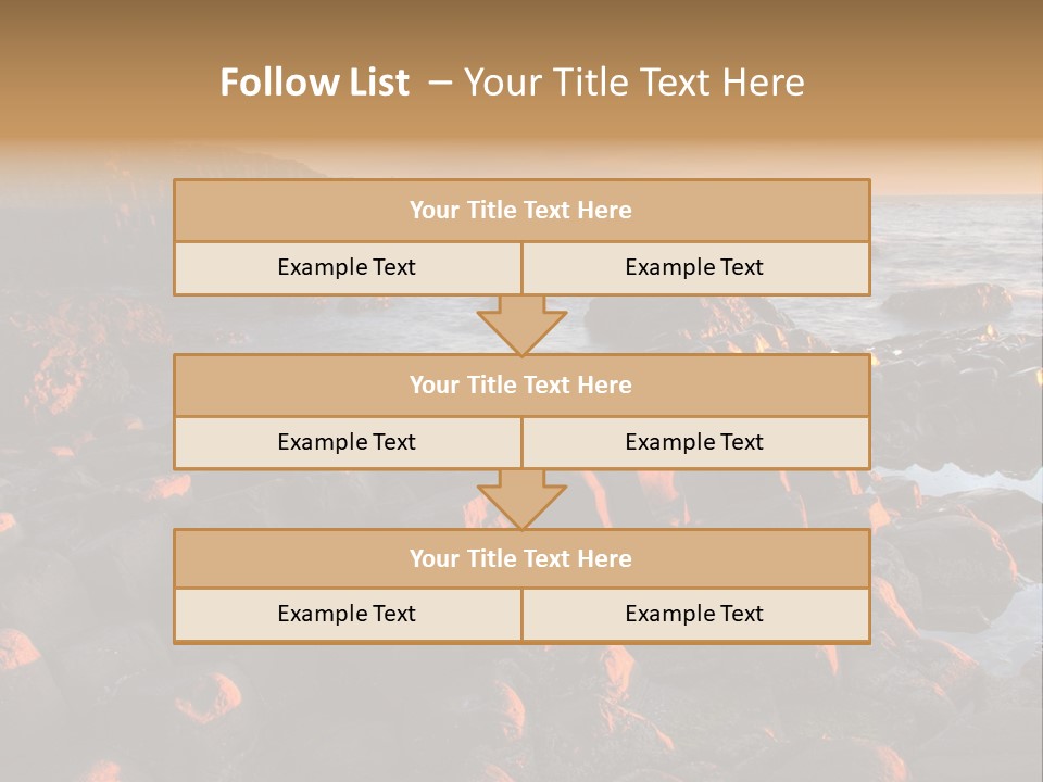 Metal House Transit PowerPoint Template