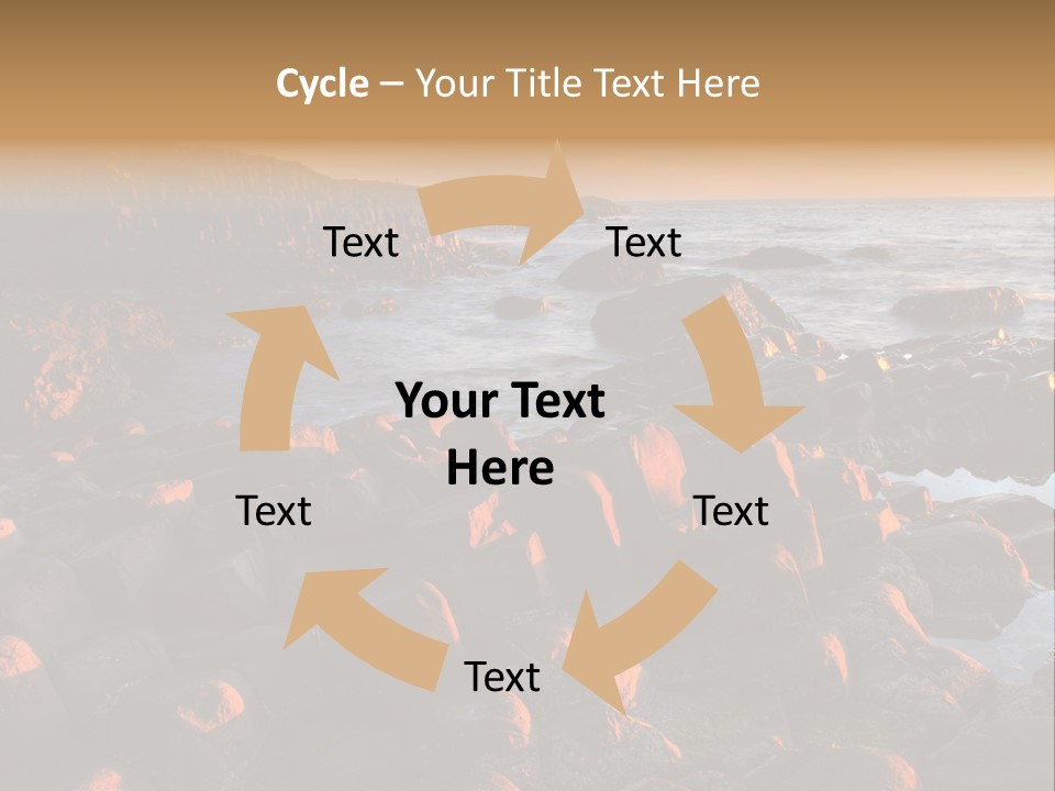 Metal House Transit PowerPoint Template