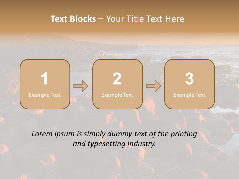 Metal House Transit PowerPoint Template