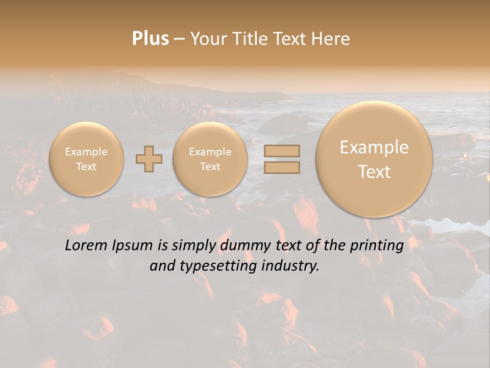 Metal House Transit PowerPoint Template