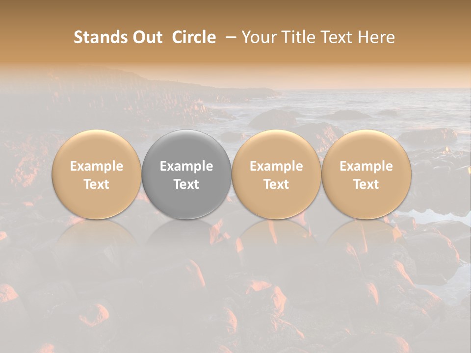 Metal House Transit PowerPoint Template