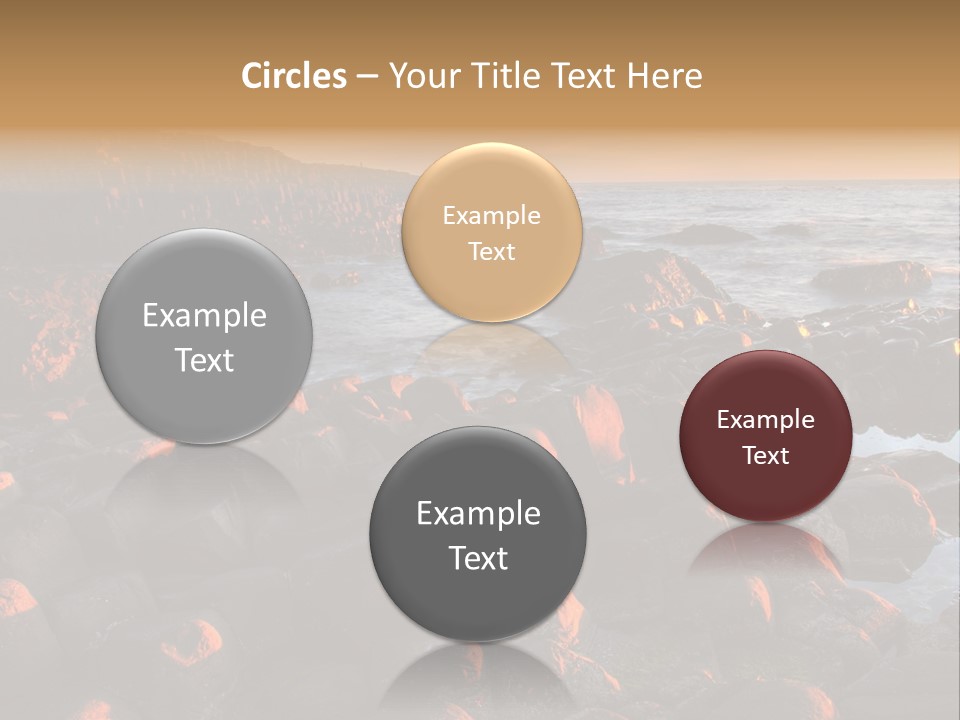 Metal House Transit PowerPoint Template