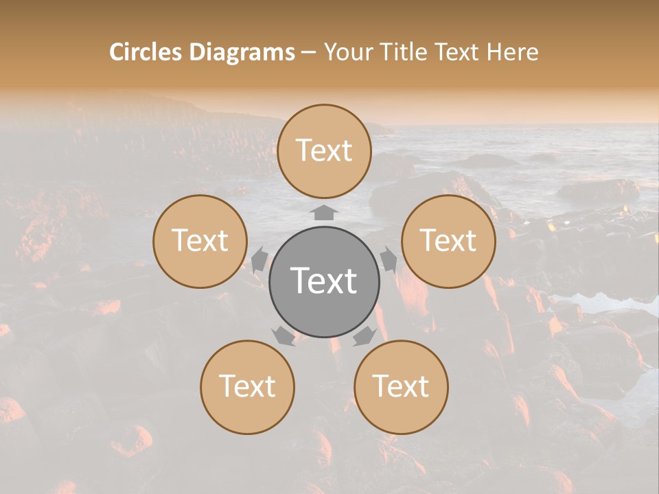 Metal House Transit PowerPoint Template