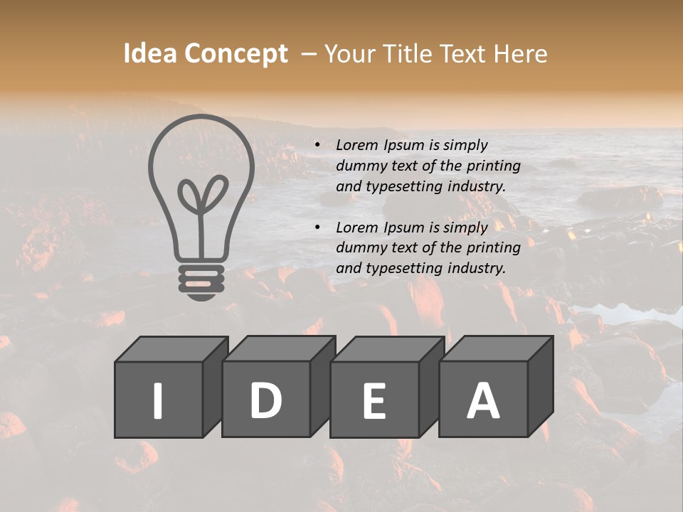 Metal House Transit PowerPoint Template