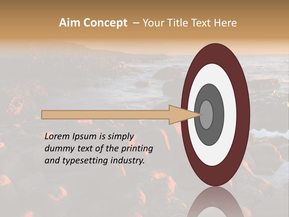 Metal House Transit PowerPoint Template