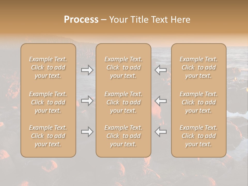 Metal House Transit PowerPoint Template
