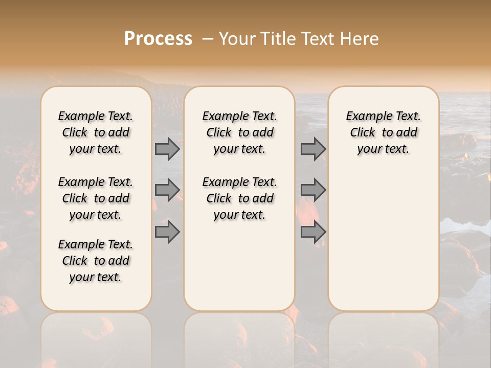 Metal House Transit PowerPoint Template